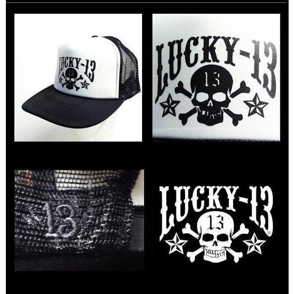 Lucky 13 ラッキー13 ベースボール キャップ LUCKY13 Skull Star 正規