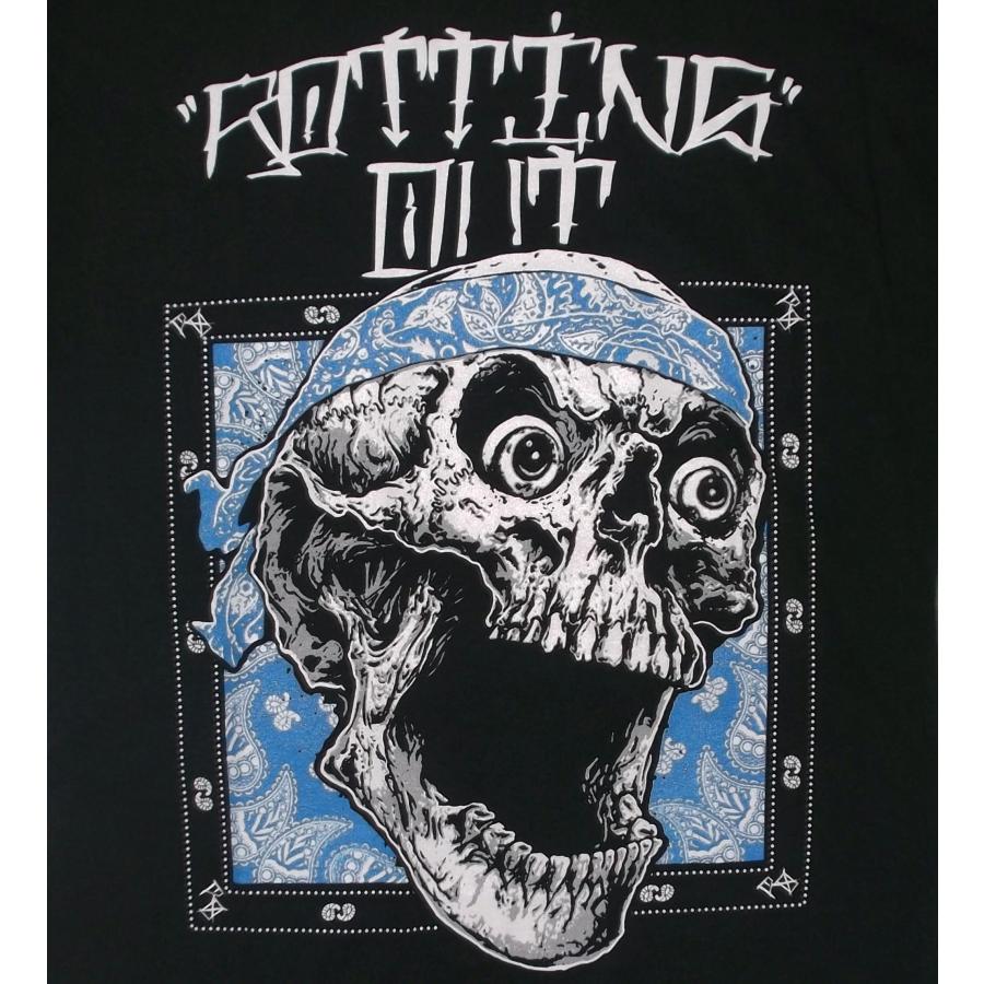 ロッティング アウト Rotting Out Tシャツ Skull Bandana 正規品 SK8