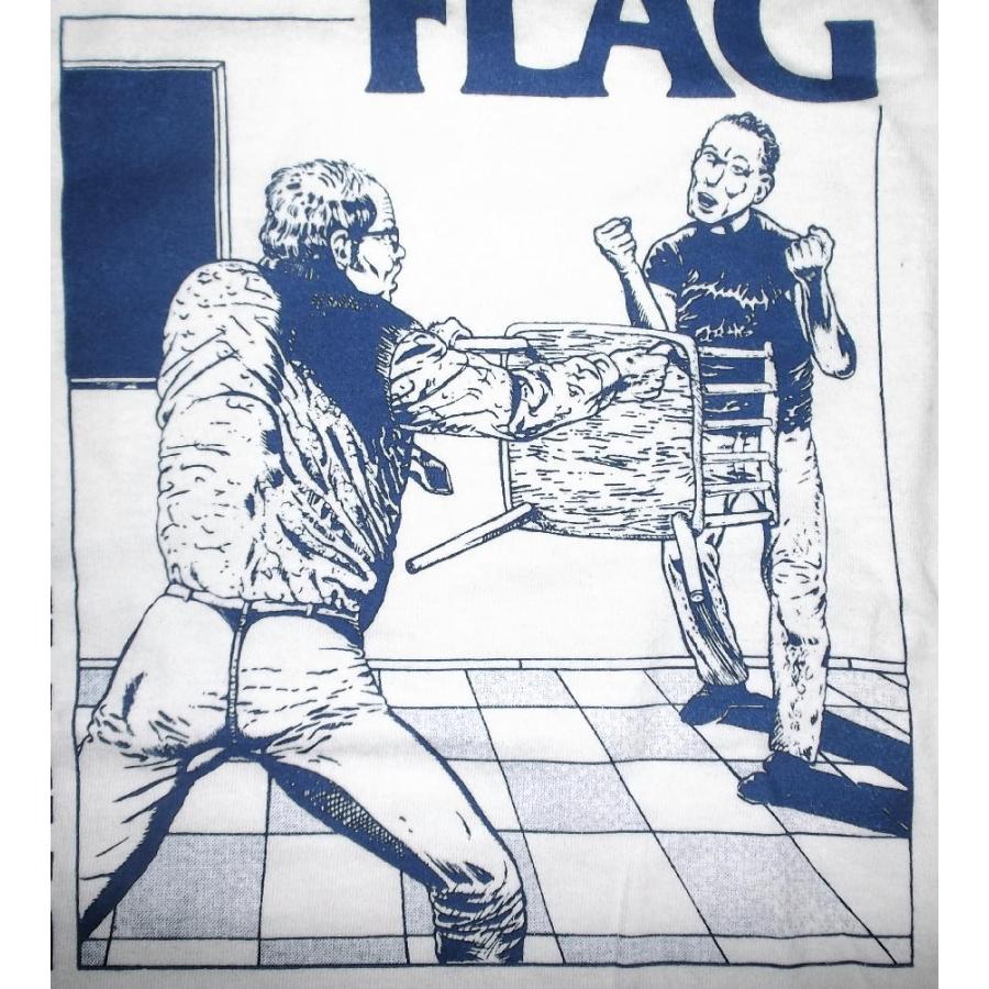 ブラック フラッグ Tシャツ Black Flag Nervous Breakdown 白 正規品