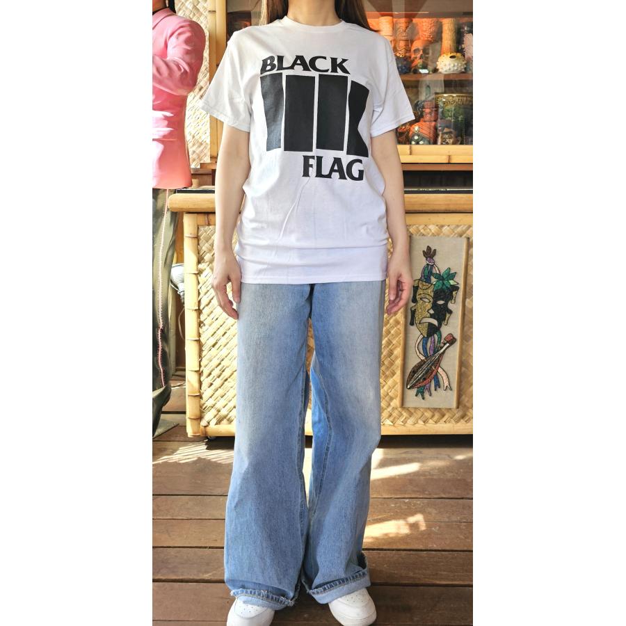 ブラック フラッグ Tシャツ Black Flag BAR 白 正規品 : マンブルズ