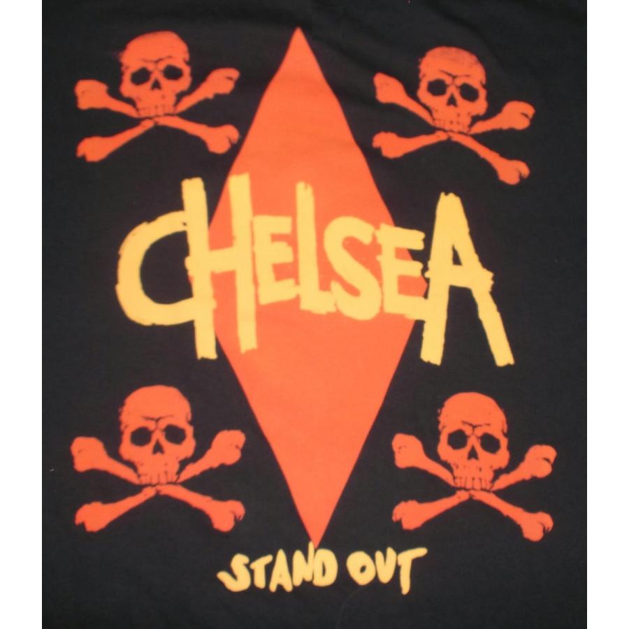 CHELSEA チェルシー ロゴマーク オリジナル カフェエプロン 当選品 レア チェルシー Tシャツ Chelsea SKULLS 正規品 70s UK PUNK ロックTシャツ