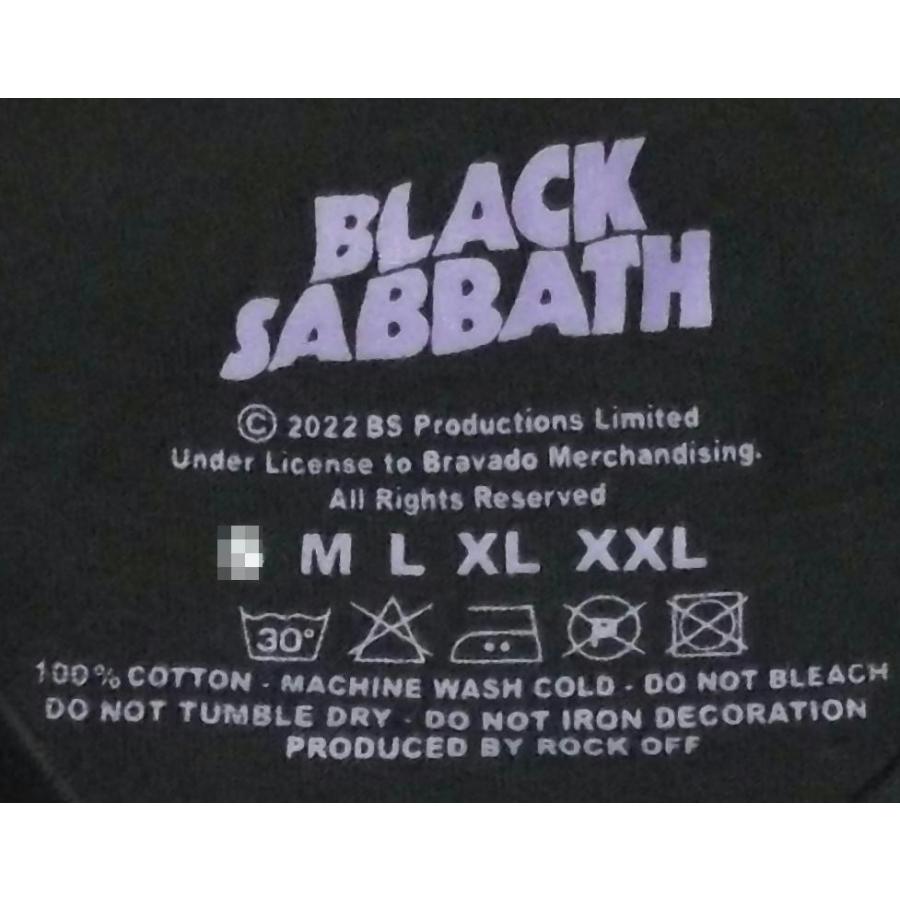 ROCK OFF ブラック サバス Tシャツ Black Sabbath Wavy Logo 正規品