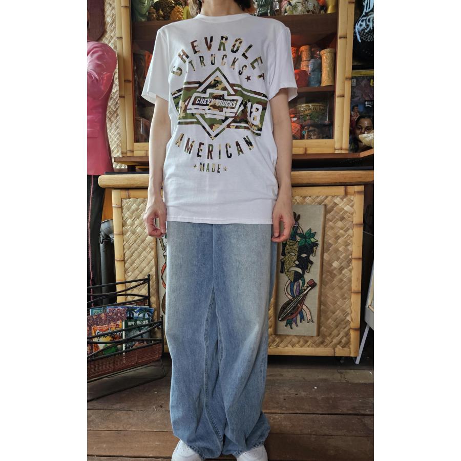 Tee Luv GM シボレー Tシャツ TRUCK 白 正規品 アメ車関連 CHEVROLET