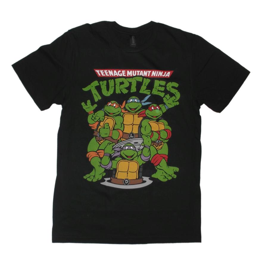 新品 ミュータントニンジャタートルズ 黒 Tシャツ S M L XL 忍者 ニンジャ タートルズ Tシャツ Teenage Mutant Ninja Turtles TMNT