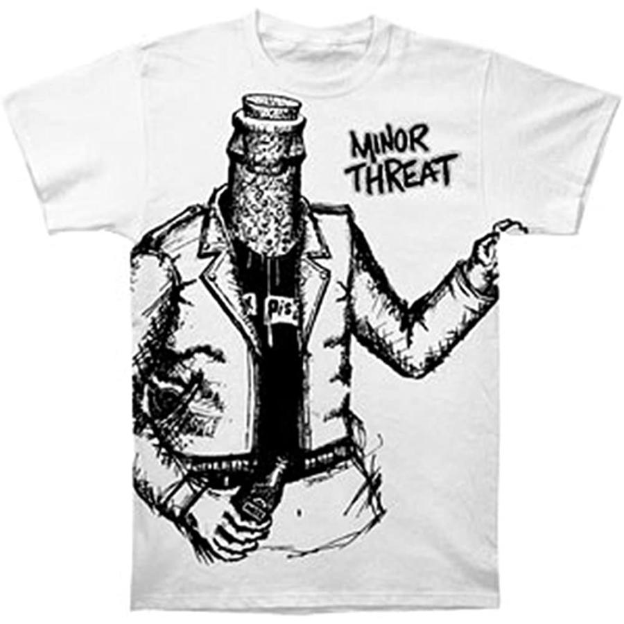 マイナー スレット Tシャツ Minor Threat BOTTLEMAN 正規品 ロックT