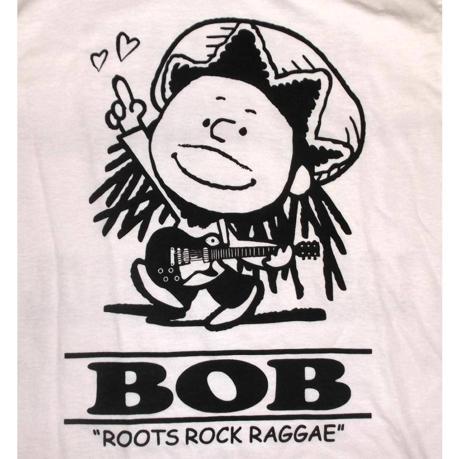 ピーナッツ パロディ Tシャツ Snoopy Bob Marley ボブ マーリー