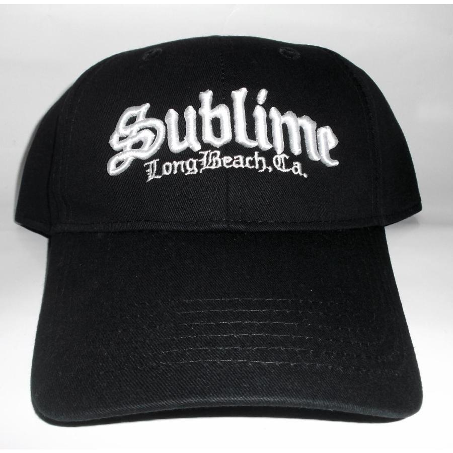 Sublime 刺繍ロゴ ブラックキャップ　バンド 90’s Sublime 刺繍ロゴ ブラックキャップ バンド 90's 楽天市場