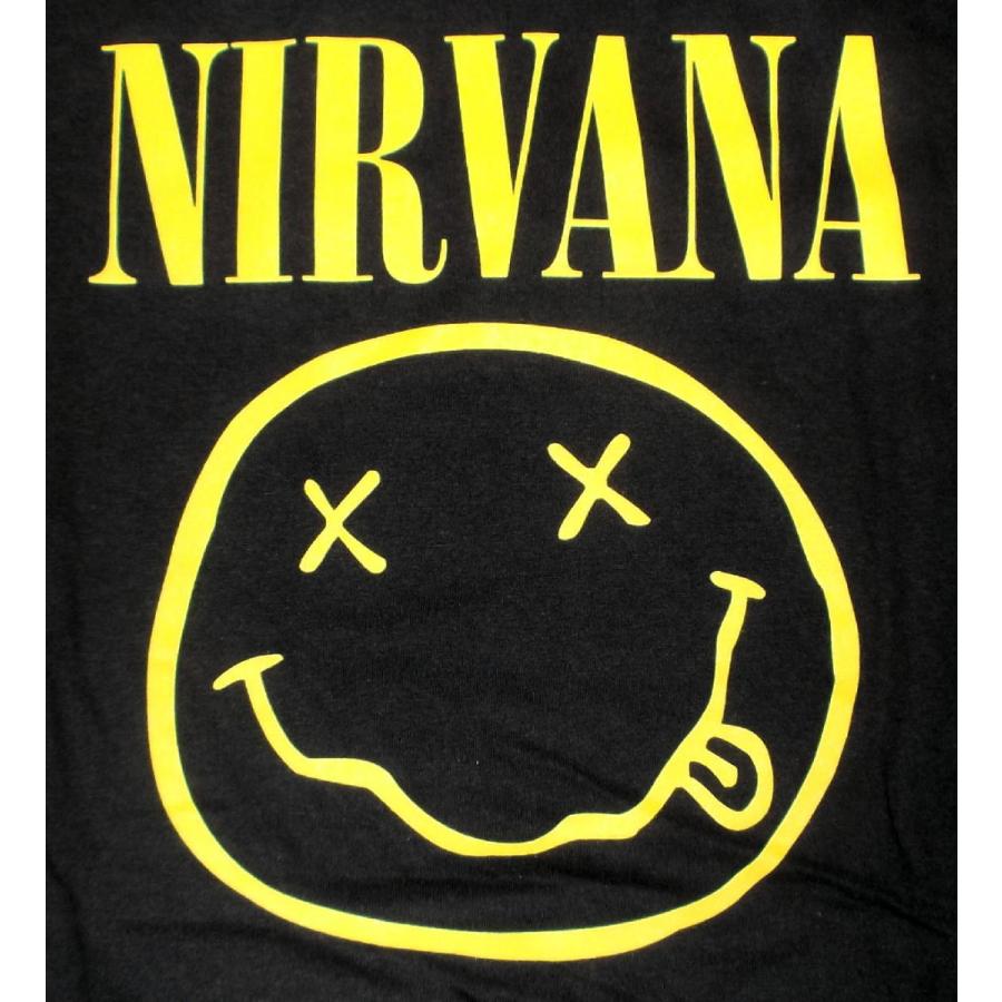 NIRVANA（ニルヴァーナ） Tシャツ NIRVANA SMILE UK 正規品 ロックT