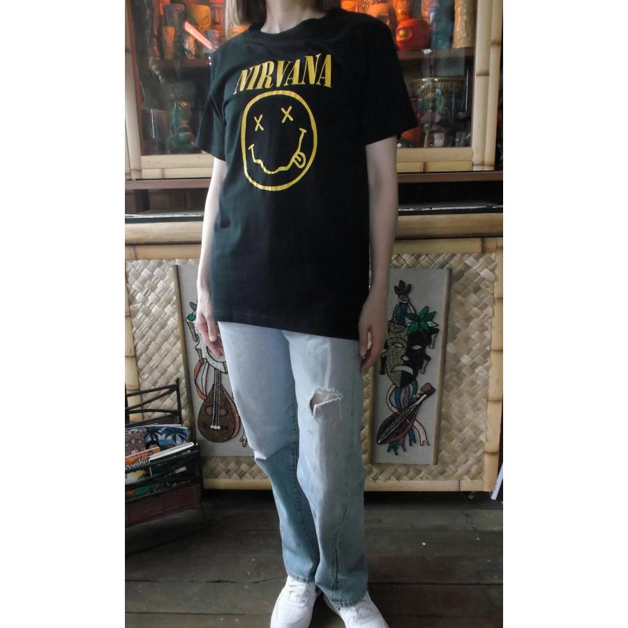 NIRVANA（ニルヴァーナ） Tシャツ NIRVANA SMILE UK 正規品 ロックT
