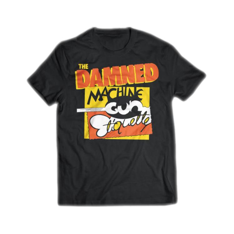 ザ・ダムド Tシャツ The DAMNED MACHINE GUN ETIQUETTE 正規品｜mumbles｜06