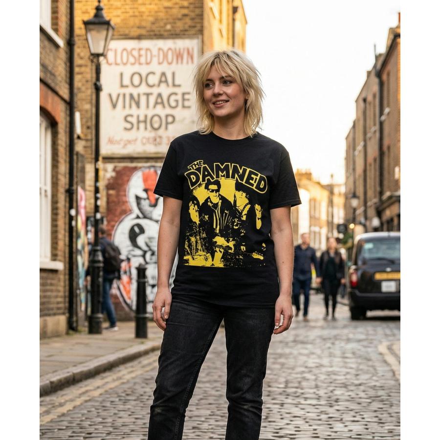 ROCK OFF ザ・ダムド Tシャツ The DAMNED New Rose Vintage 正規品