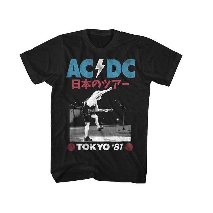 エーシーディーシー AC/DC エーシーディーシーTシャツ TOKYO 81 正規