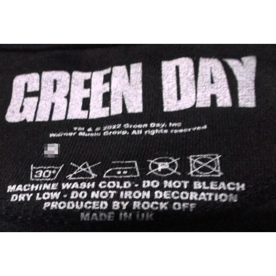 グリーン デイ パーカ GREEN DAY AMERICAN IDIOT (BACK PRINT) 正規品 ロックTシャツ関連 パーカー バンドTシャツ｜mumbles｜06