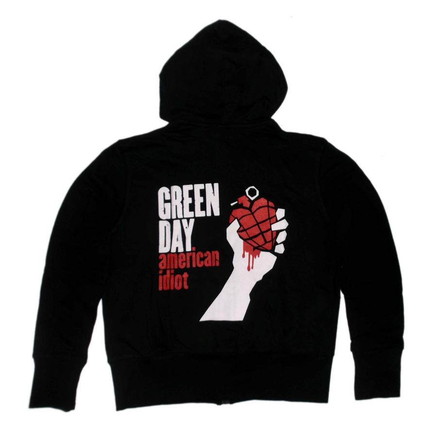 ROCK OFF グリーン デイ レディース パーカ Green Day Ladies American