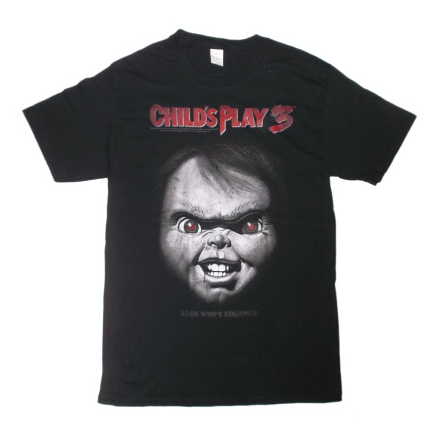 【チャッキー】Tシャツ③  Lサイズ Amazon.co.jp: Tシャツ チャッキー チャイルドプレイ ホラー映画