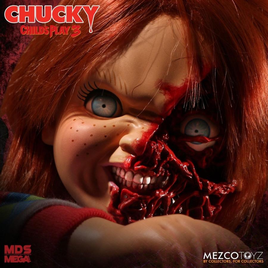 チャッキー フィギュア 15inch PIZZA FACE CHUCKY Mega Scale