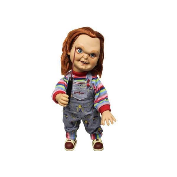 【正規品】メズコ　トーキング　メガチャッキー フィギュア 音声機能付き チャッキー 15インチ トーキング フィギュア Sneering Chucky15inc