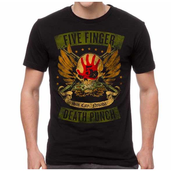 ファイヴ フィンガー デス パンチ Tシャツ Five Finger Death