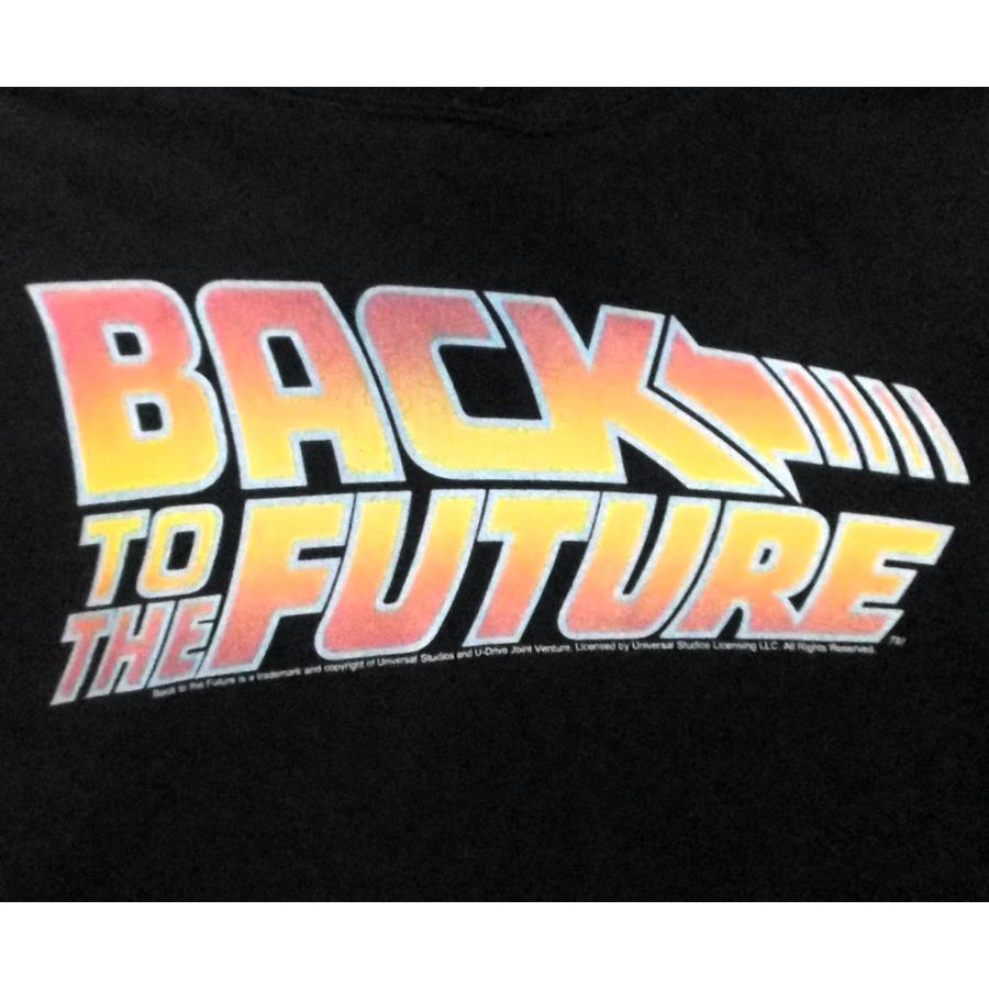 バック トゥ ザ フューチャー パーカ ロゴ Back To The Future
