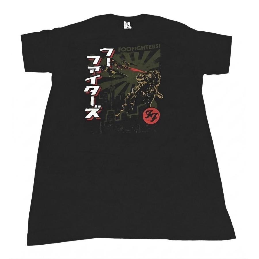 フー ファイターズ Tシャツ Foo Fighters Laser Eyes Green Dragon