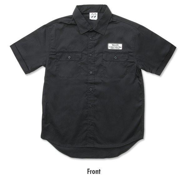 MOONEYES ムーンアイズ ワークシャツ 黒 正規品 MOON Equipped Iron