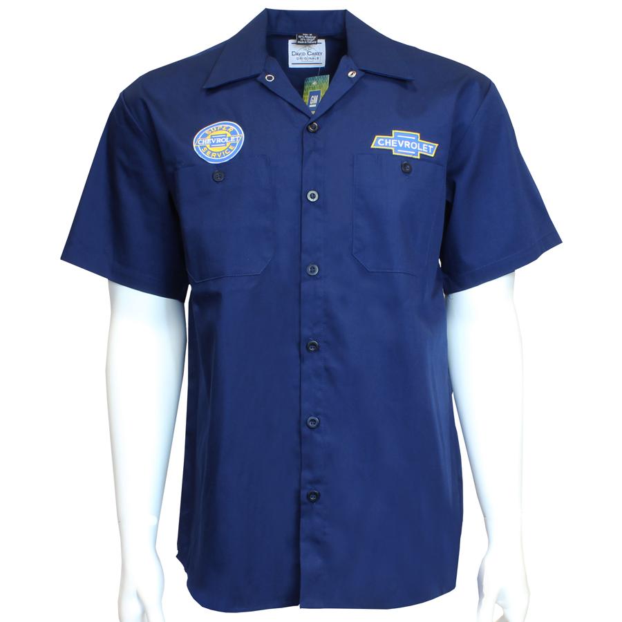 シボレー ワークシャツ Chevrolet Work shirt 正規品 半袖シャツ 