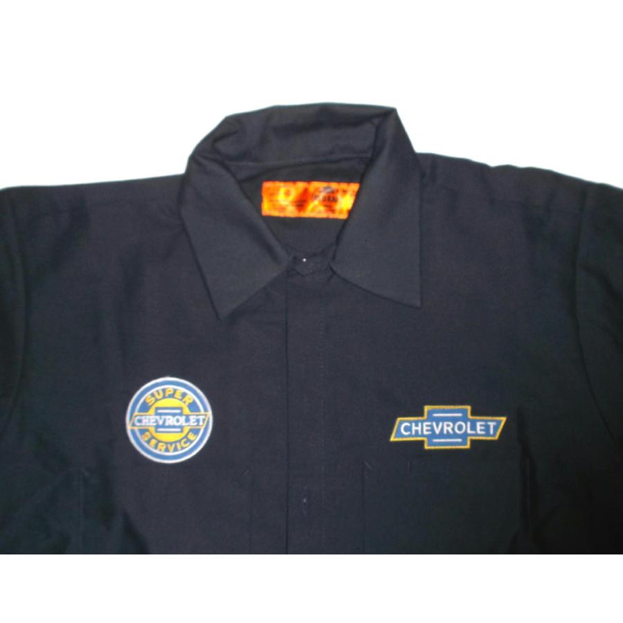 シボレー ワークシャツ Chevrolet Work shirt 正規品 半袖シャツ 