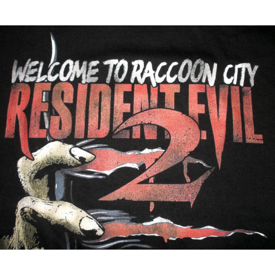 バイオハザード2 Tシャツ RESIDENT EVIL 2 正規品 BIOHAZARD 映画 ゲーム Tシャツ｜mumbles｜03