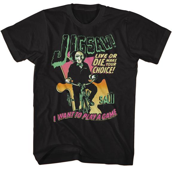 ソウ Tシャツ SAW GIANT PUZZLE PIECE 正規品 映画 ビリー Billy The 