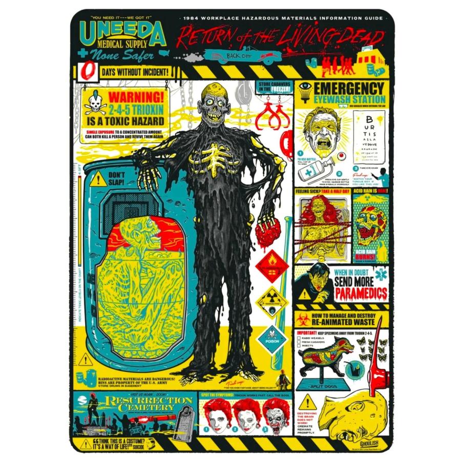 バタリアン Tシャツ THE RETURN OF LIVING DEAD UNEEDA Medical 正規品
