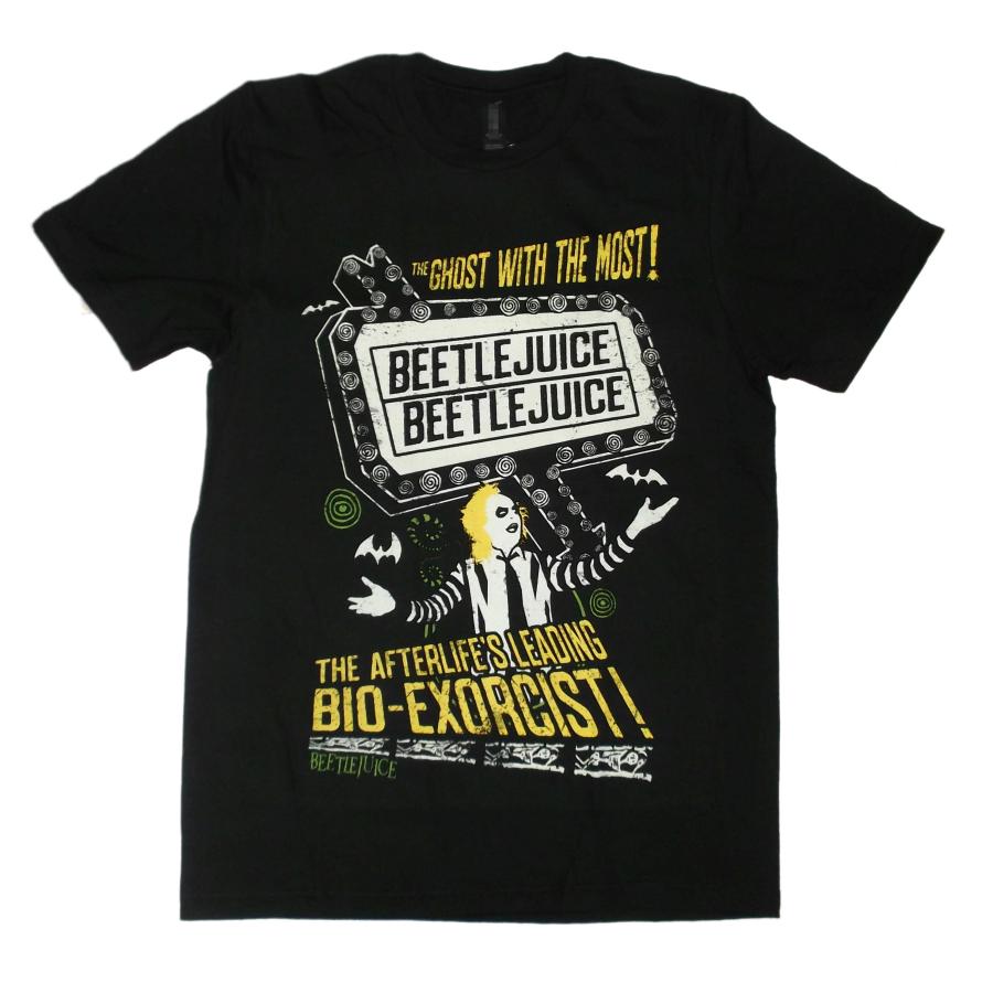 ビートルジュース Tシャツ Beetlejuice The Afterlife's Leading Bio-Exorcist 正規品 ティム・バートン 映画Tシャツ |  | 01