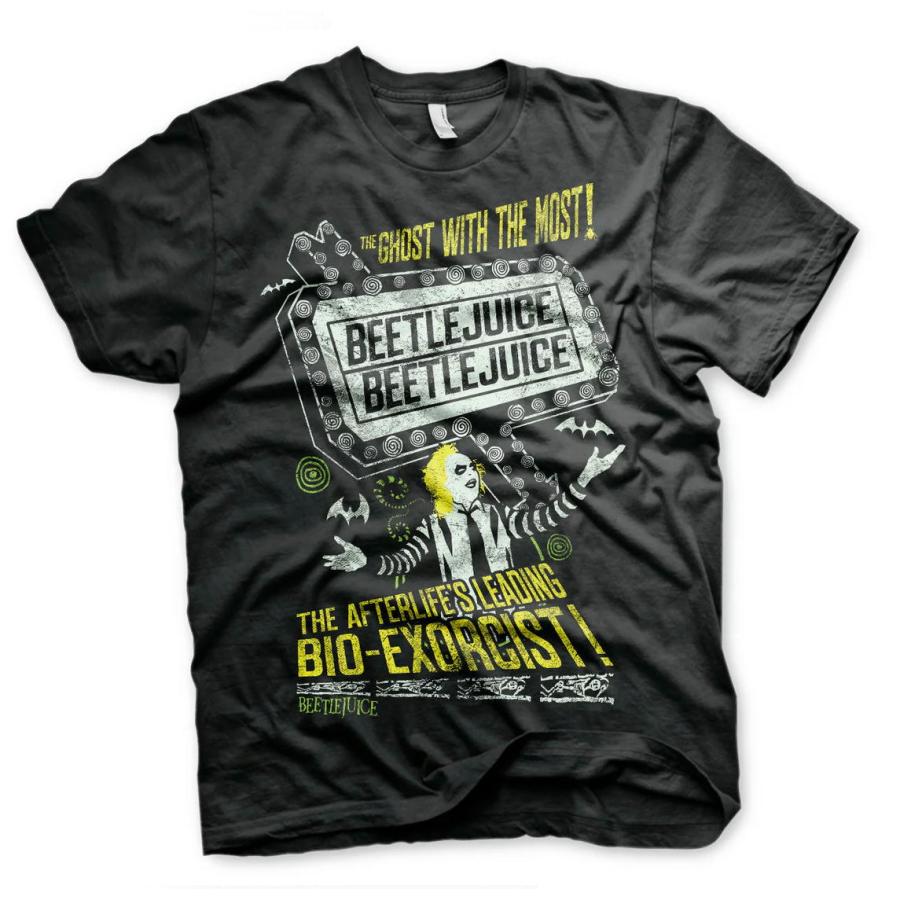 ビートルジュース Tシャツ Beetlejuice The Afterlife's Leading Bio-Exorcist 正規品 ティム・バートン 映画Tシャツ |  | 05