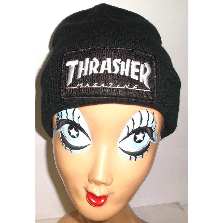 スラッシャー パッチ ビーニー ニットキャップ Thrasher 正規品 帽子 | THRASHER | 01