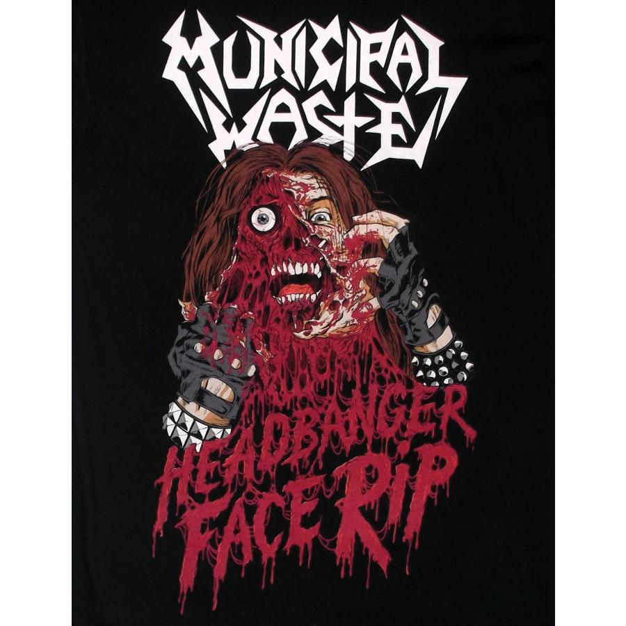 ミュニシパル ウェイスト MUNICIPAL WASTE Tシャツ Headbanger 黒 正規