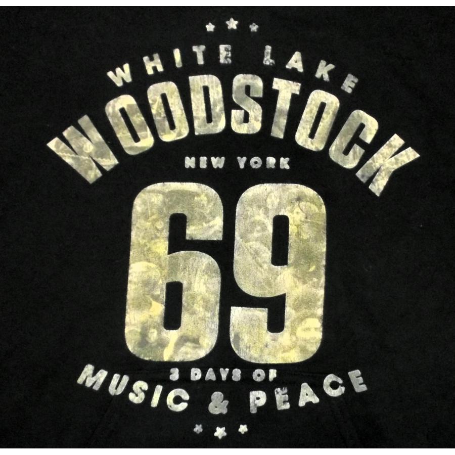 ウッドストック パーカー WOODSTOCK 69 黒 US正規品 パーカ 