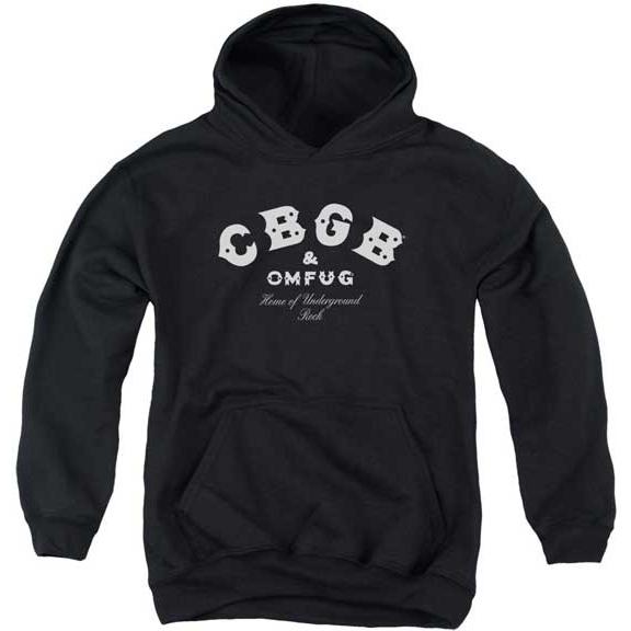 CBGB パーカー キッズ 黒 US正規品 Lady's対応の画像