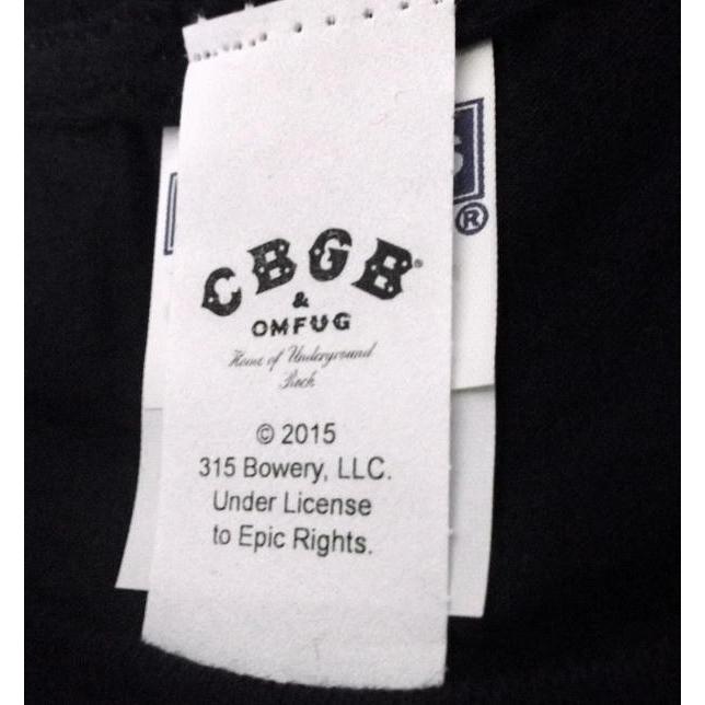 CBGB パーカー キッズ 黒 US正規品 Lady's対応の画像