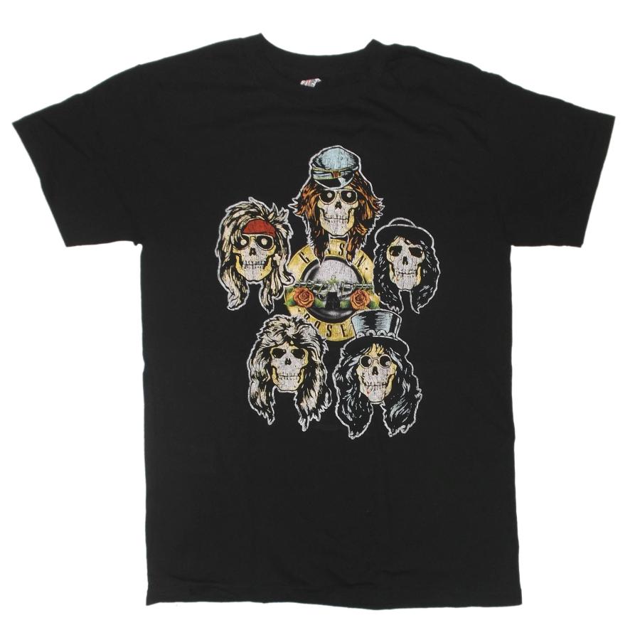 ガンズ アンド ローゼス Tシャツ Guns N' Roses Vintage Skulls 正規品