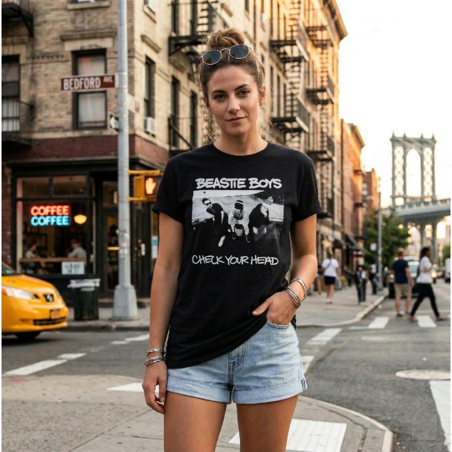 ビースティー ボーイズ Tシャツ Beastie Boys Check Your Head 黒 正規