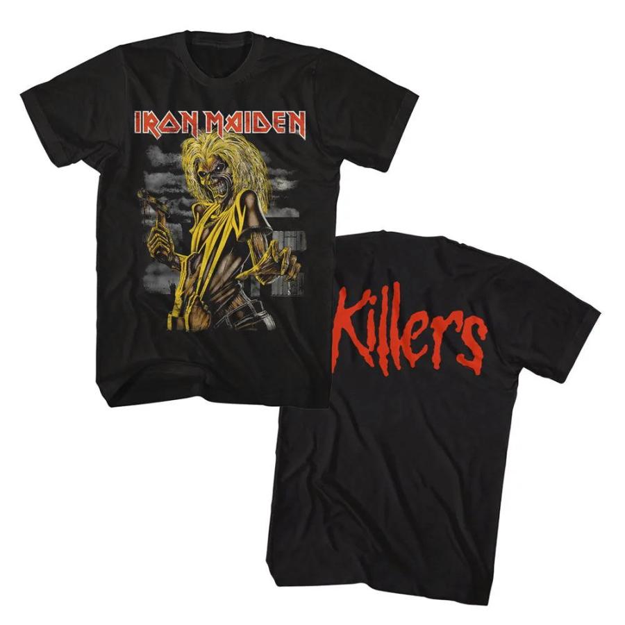 アイアン メイデン Tシャツ Iron Maiden Killers (バックプリント有
