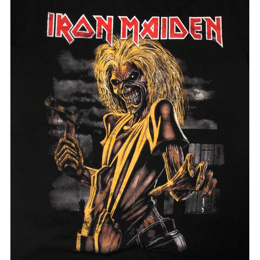 アイアン メイデン Tシャツ Iron Maiden Killers (バックプリント有