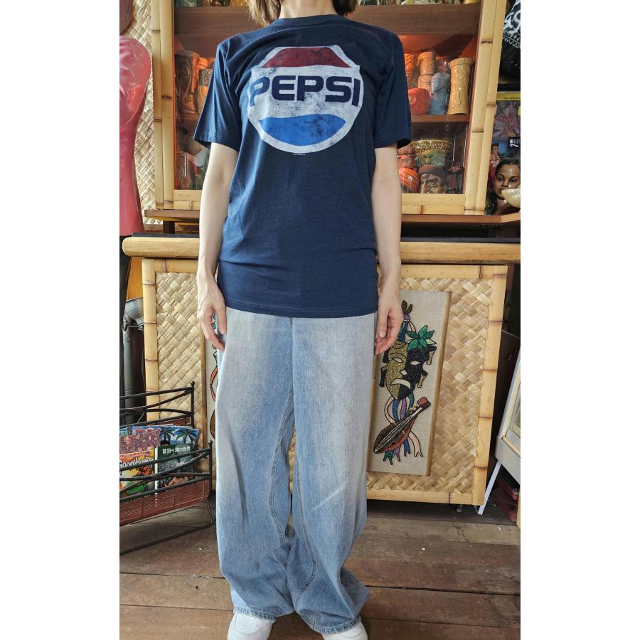 PEPSI（ペプシ） コーラ Tシャツ Pepsi Cola 70s ロゴ 正規品