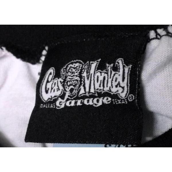 ガス モンキー ガレージ ベースボール Tシャツ Gas Monkey Garage 正規品 アメ車関連｜mumbles｜04