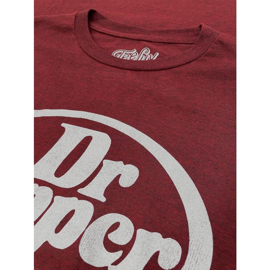 Tee Luv ドクター ペッパー Tシャツ ロゴ Dr. Pepper マルーン US正規