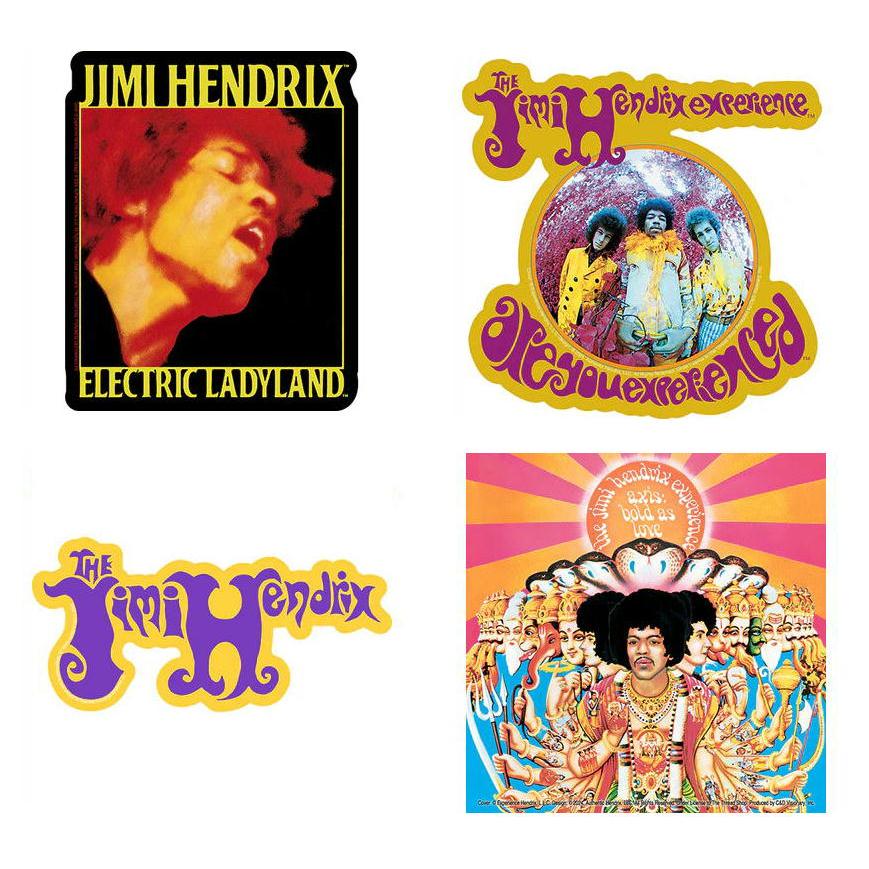ジミ ヘンドリックス ステッカー Jimi Hendrix 正規品 ロックTシャツ関連 STICKER | 