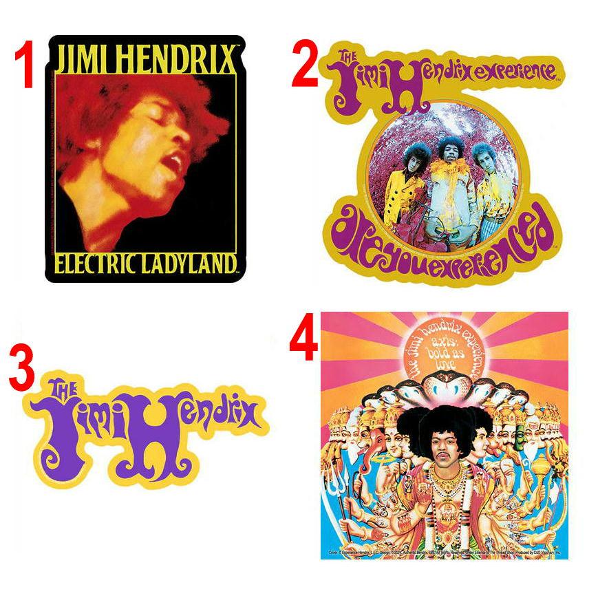 ジミ ヘンドリックス ステッカー Jimi Hendrix 正規品 ロックTシャツ関連 STICKER |  | 01