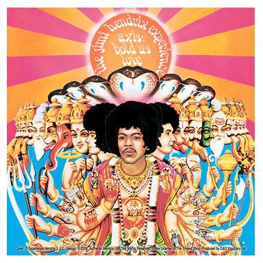 ジミ ヘンドリックス ステッカー Jimi Hendrix 正規品 ロックTシャツ関連 STICKER |  | 06