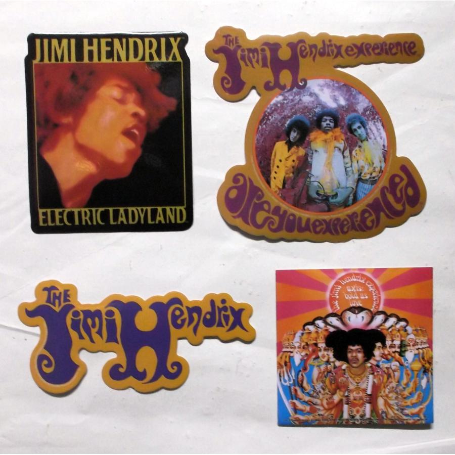 ジミ ヘンドリックス ステッカー Jimi Hendrix 正規品 ロックTシャツ関連 STICKER |  | 02