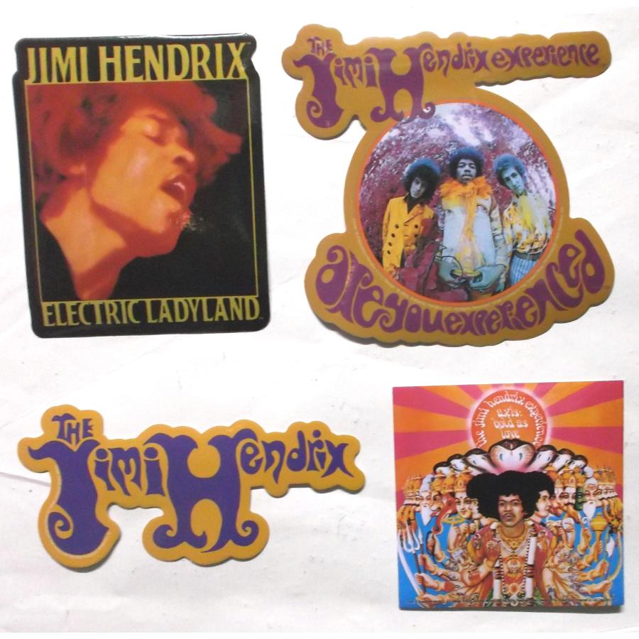 ジミ ヘンドリックス ステッカー Jimi Hendrix 正規品 ロックTシャツ関連 STICKER |  | 11
