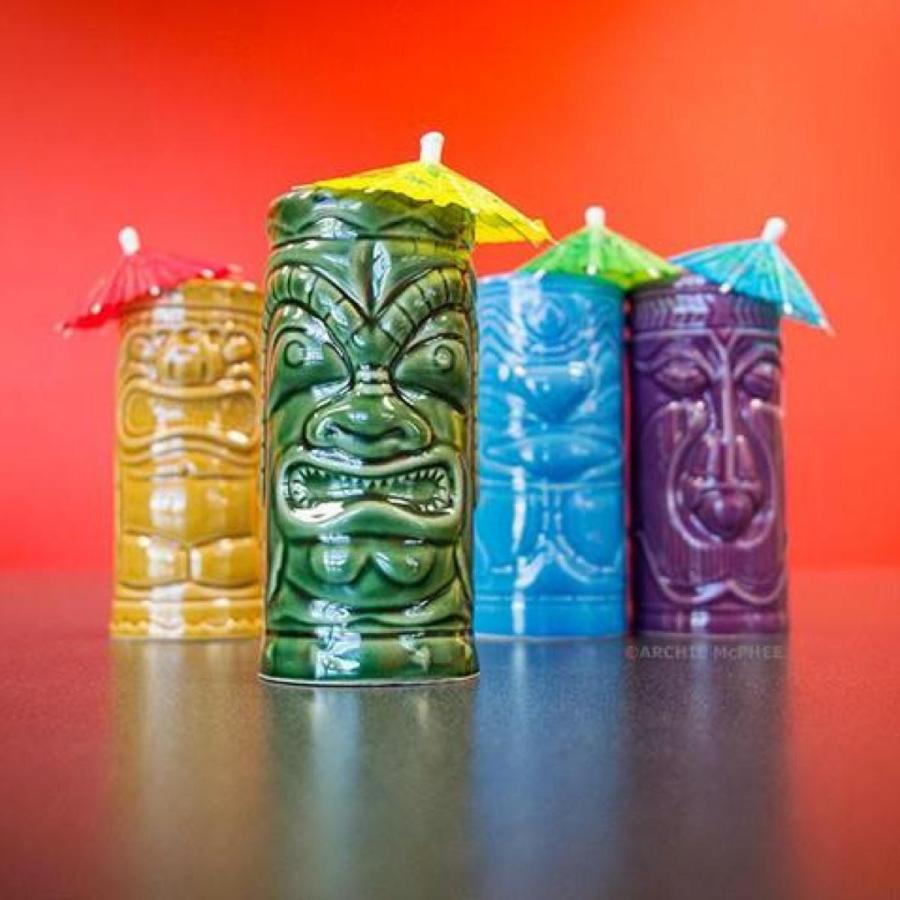2セット★ティキ マグ 4P set TIKI Mug ボックス入り新品 雑貨 ティキ マグ Tiki Mug 4Pset ボックス入り 雑貨 : マンブルズ